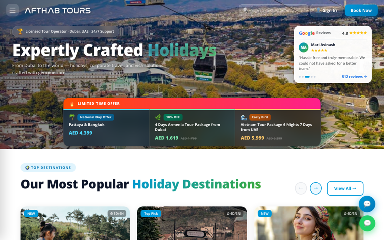 Afthab Tours